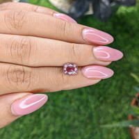 1.38 Ct. Padparadscha Sapphire from Madagascar Life Style