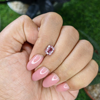 1.38 Ct. Padparadscha Sapphire from Madagascar Life Style