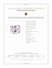 1.69 Ct. Pink Sapphire from Madagascar Scan Report