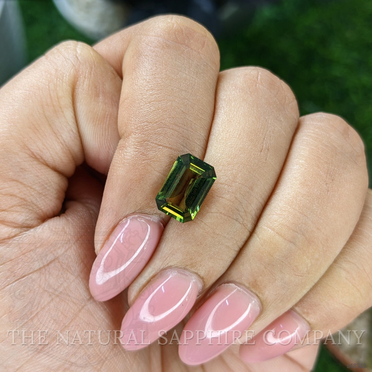 2.99 Ct. Yellowish Green Sapphire from Madagascar