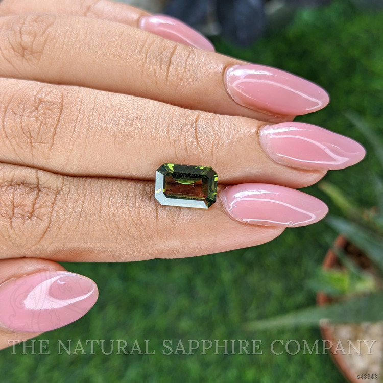 2.99 Ct. Yellowish Green Sapphire from Madagascar