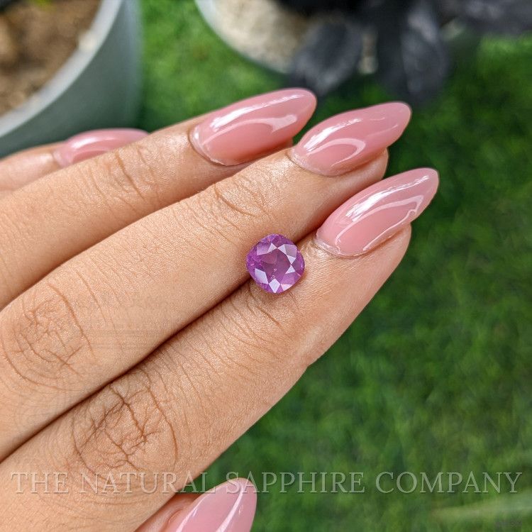 2.05 Ct. Purplish Pink Sapphire from Ceylon (Sri Lanka)