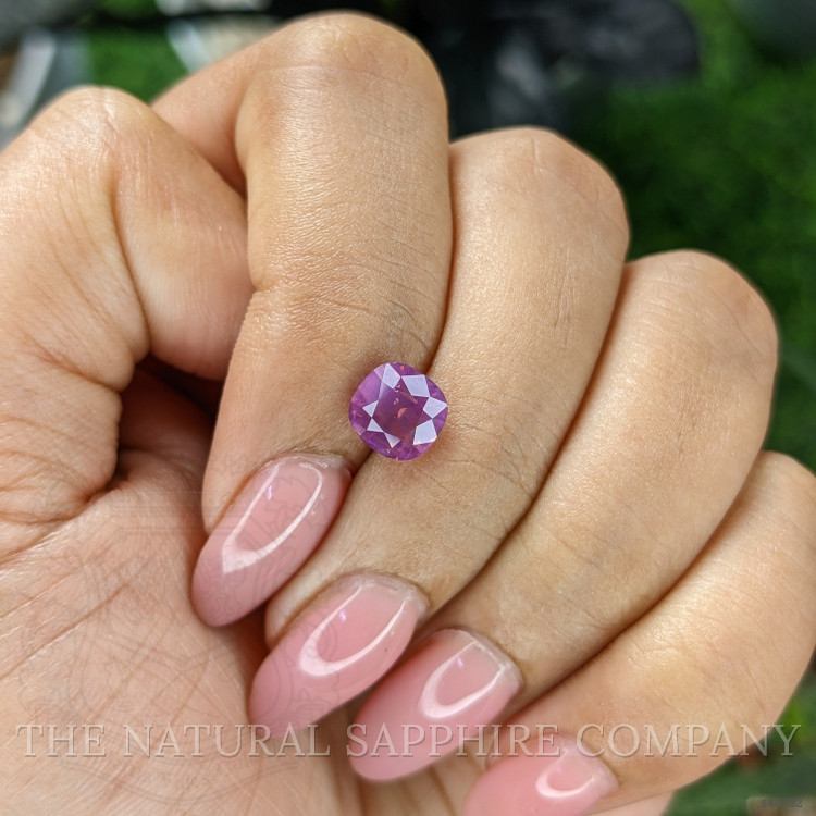 2.05 Ct. Purplish Pink Sapphire from Ceylon (Sri Lanka)