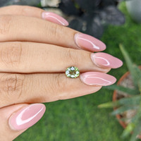 1.08 Ct. Green Sapphire from Kenya Life Style