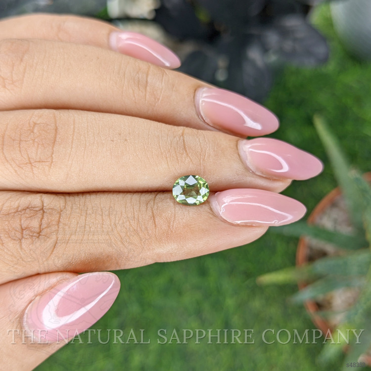 1.08 Ct. Green Sapphire from Kenya