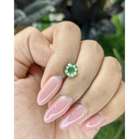 1.56 Ct. Green Sapphire from Kenya Life Style