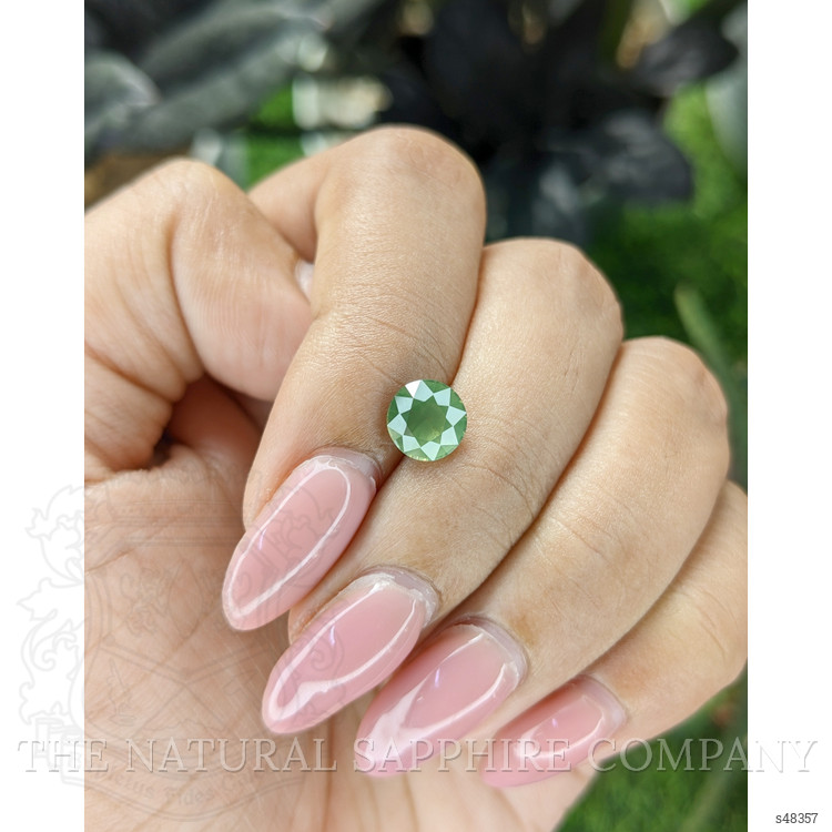 1.56 Ct. Green Sapphire from Kenya