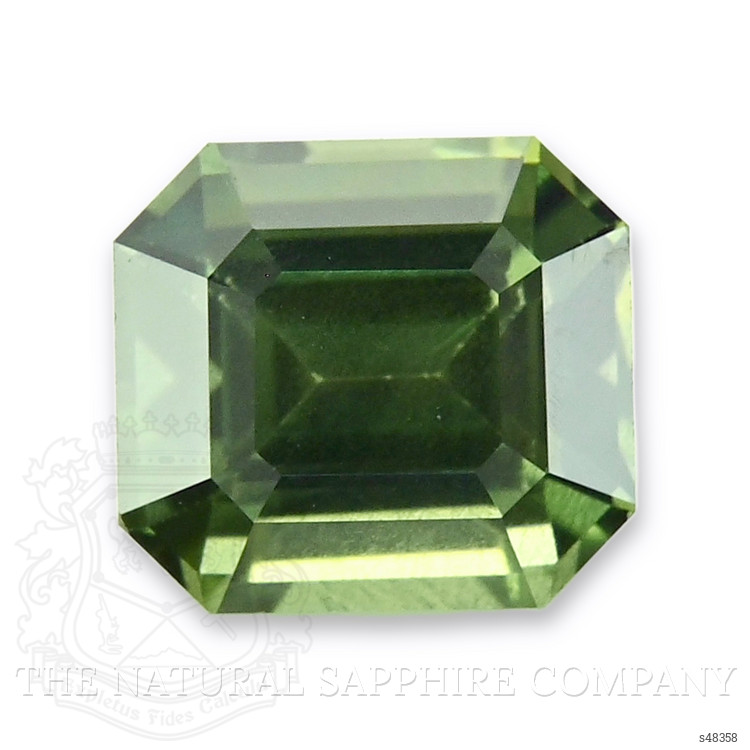 1.52 Ct. Green Sapphire from Kenya