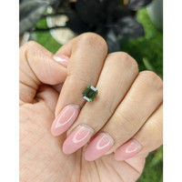 1.52 Ct. Green Sapphire from Kenya Life Style