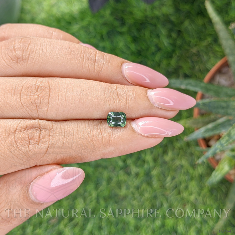1.50 Ct. Bluish Green Sapphire from Kenya