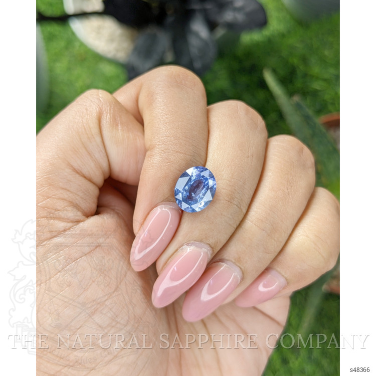 4.01 Ct. Blue Sapphire from Ceylon (Sri Lanka)