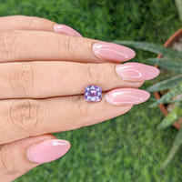 1.55 Ct. Purple Sapphire from Ceylon (Sri Lanka) Life Style