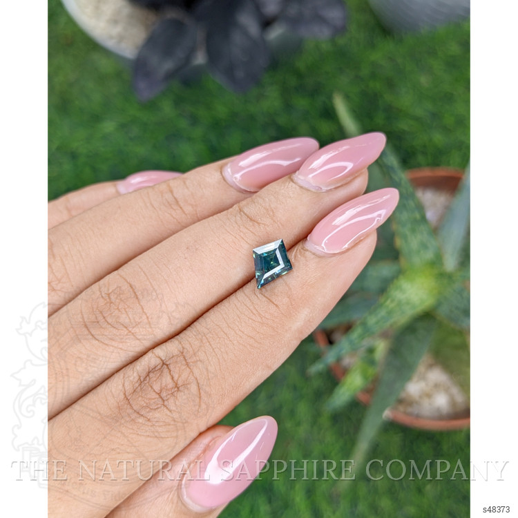 1.62 Ct. Bluish Green Sapphire from Madagascar