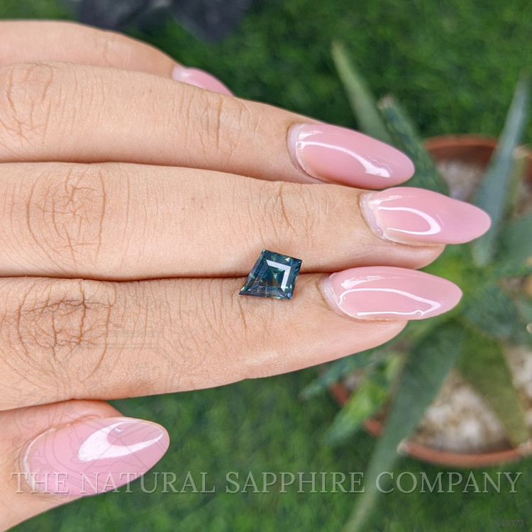 1.62 Ct. Bluish Green Sapphire from Madagascar