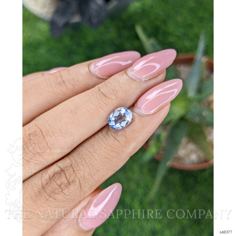 1.95 Ct. Bi Color / Parti Sapphire from Ceylon (Sri Lanka)
