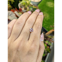 1.81 Ct. Peach Sapphire from Ceylon (Sri Lanka) Life Style