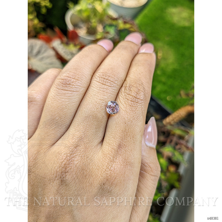 1.81 Ct. Peach Sapphire from Ceylon (Sri Lanka)