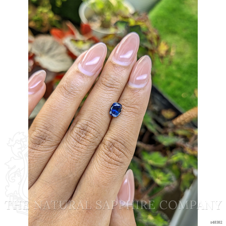 1.31 Ct. Blue Sapphire from Ceylon (Sri Lanka)