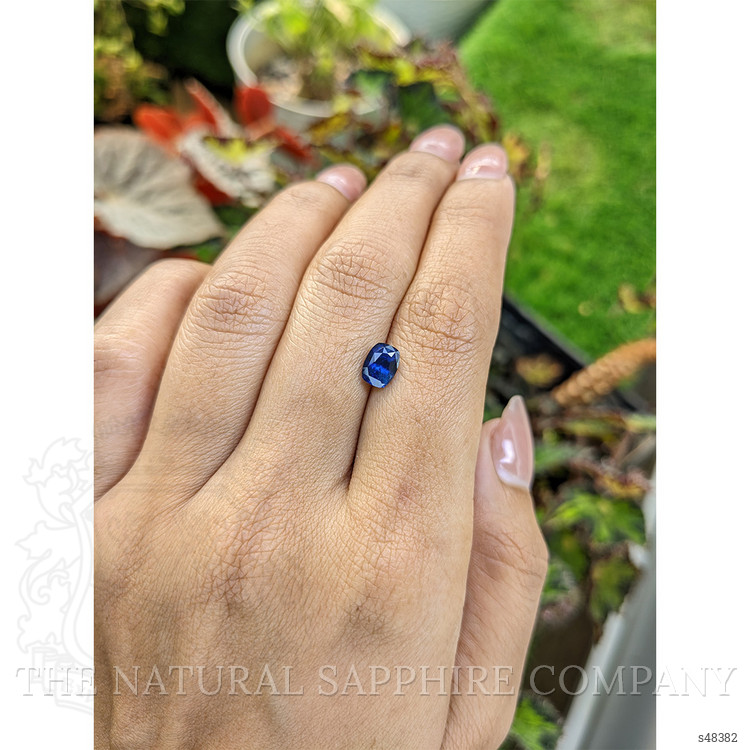 1.31 Ct. Blue Sapphire from Ceylon (Sri Lanka)