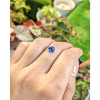 1.57 Ct. Blue Sapphire from Ceylon (Sri Lanka) Life Style