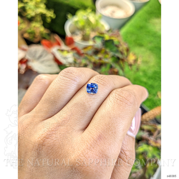 1.57 Ct. Blue Sapphire from Ceylon (Sri Lanka)