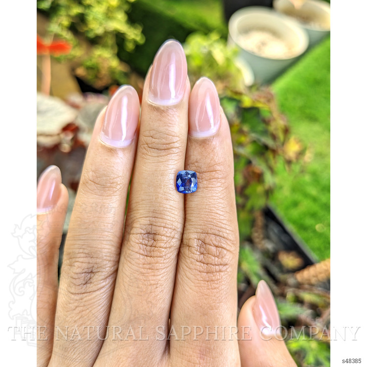 1.57 Ct. Blue Sapphire from Ceylon (Sri Lanka)