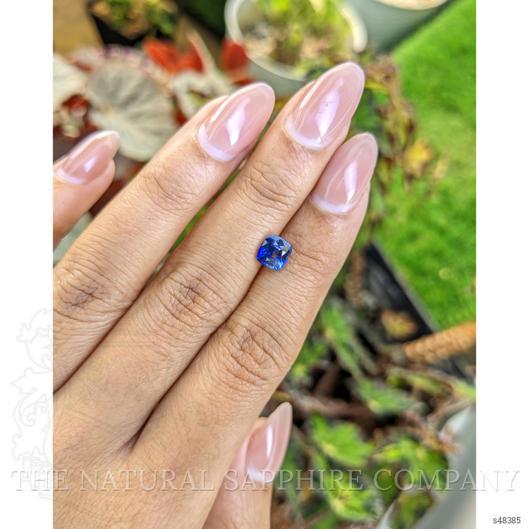 1.57 Ct. Blue Sapphire from Ceylon (Sri Lanka)