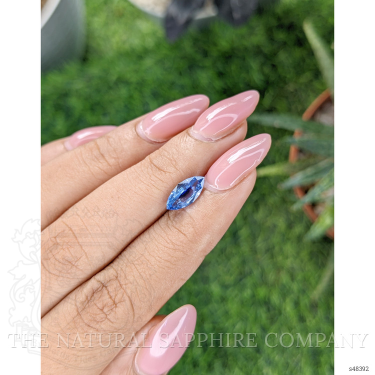 1.50 Ct. Blue Sapphire from Ceylon (Sri Lanka)