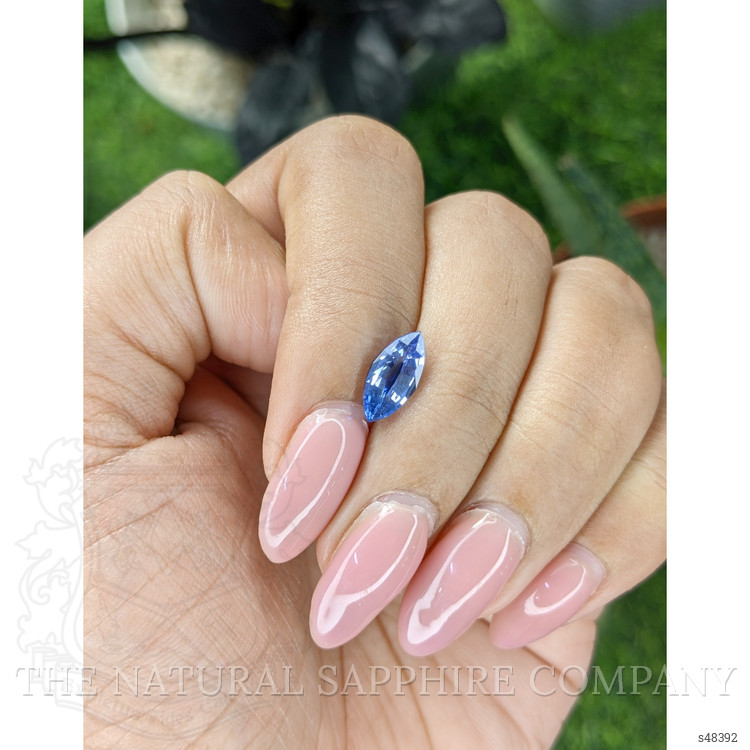 1.50 Ct. Blue Sapphire from Ceylon (Sri Lanka)