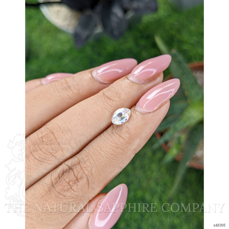 1.06 Ct. Peach Sapphire from Ceylon (Sri Lanka)