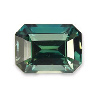 1.38 Ct. Bluish Green Sapphire from Madagascar Video