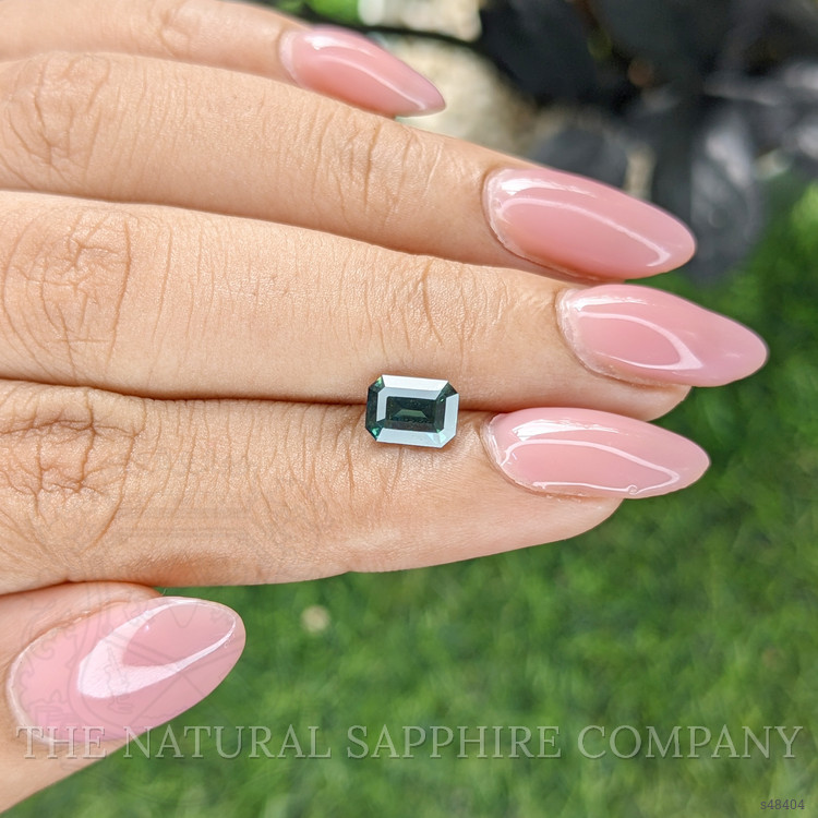 1.38 Ct. Bluish Green Sapphire from Madagascar