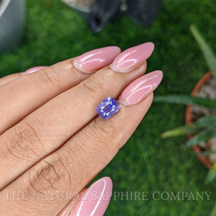 2.16 Ct. Pinkish Purple Opalescence Sapphire from Ceylon (Sri Lanka)