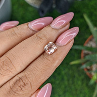 2.09 Ct. Peach Sapphire from Ceylon (Sri Lanka) Life Style