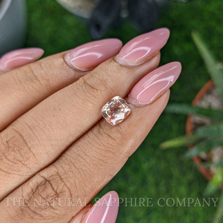 2.09 Ct. Peach Sapphire from Ceylon (Sri Lanka)