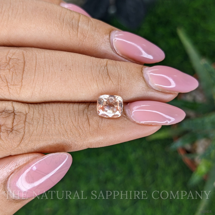 2.09 Ct. Peach Sapphire from Ceylon (Sri Lanka)