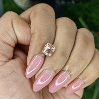 2.09 Ct. Peach Sapphire from Ceylon (Sri Lanka) Life Style