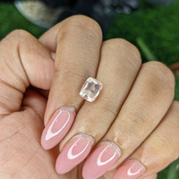2.03 Ct. Peach Sapphire from Ceylon (Sri Lanka) Life Style