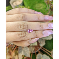 1.01 Ct. Pink Sapphire from Ceylon (Sri Lanka) Life Style