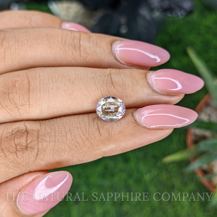 2.03 Ct. Peach Sapphire from Ceylon (Sri Lanka)