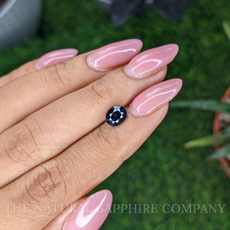 1.53 Ct. Blue Sapphire from Ceylon (Sri Lanka)