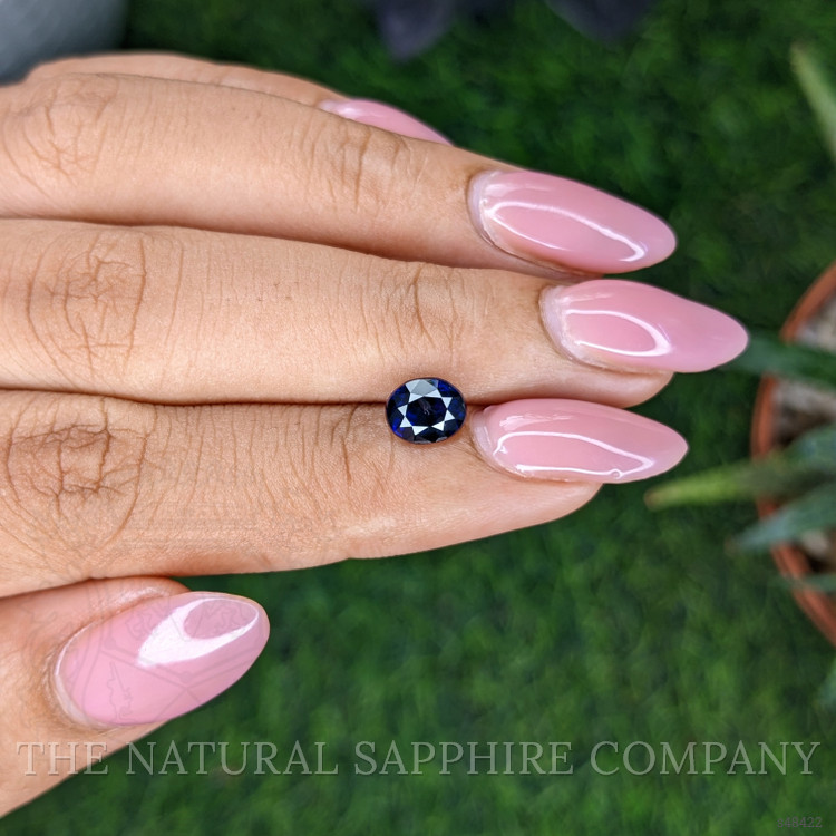 1.53 Ct. Blue Sapphire from Ceylon (Sri Lanka)