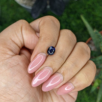 1.53 Ct. Blue Sapphire from Ceylon (Sri Lanka) Life Style