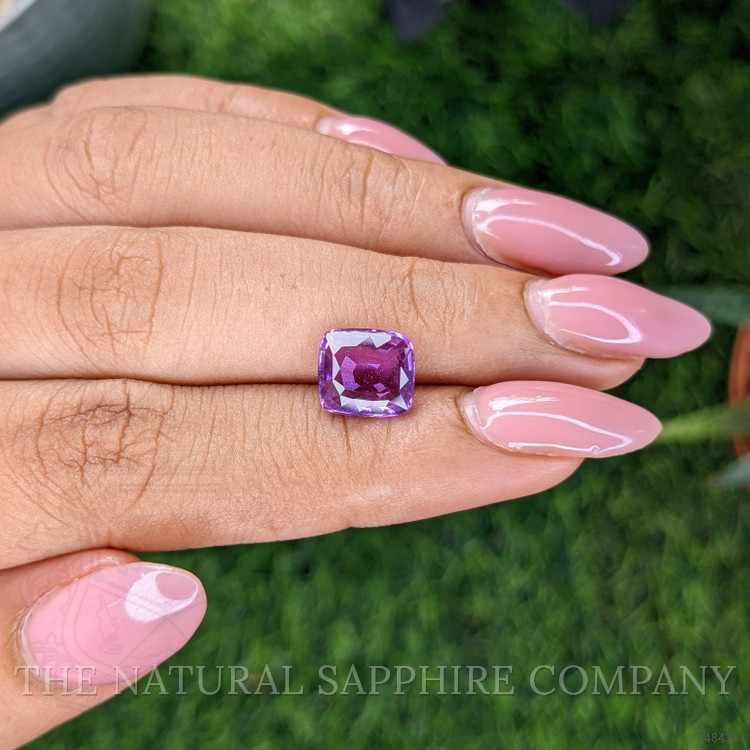 3.02 Ct. Pinkish Purple Sapphire from Ceylon (Sri Lanka)