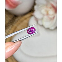 1.30 Ct. Reddish Pink Sapphire from Ceylon (Sri Lanka) Life Style