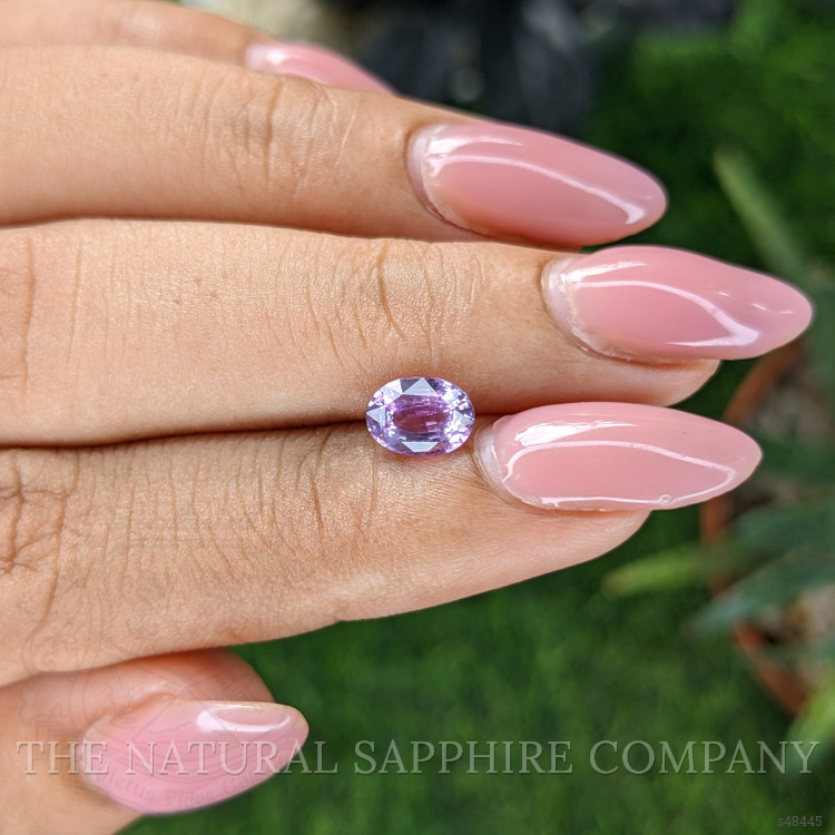 1.13 Ct. Pinkish Purple Sapphire from Ceylon (Sri Lanka)