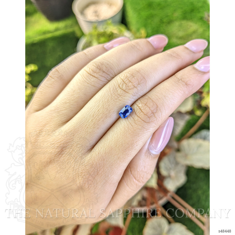 1.03 Ct. Blue Sapphire from Ceylon (Sri Lanka)