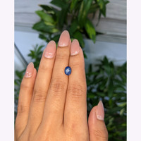 3.05 Ct. Blue Star Sapphire from Ceylon (Sri Lanka) Life Style