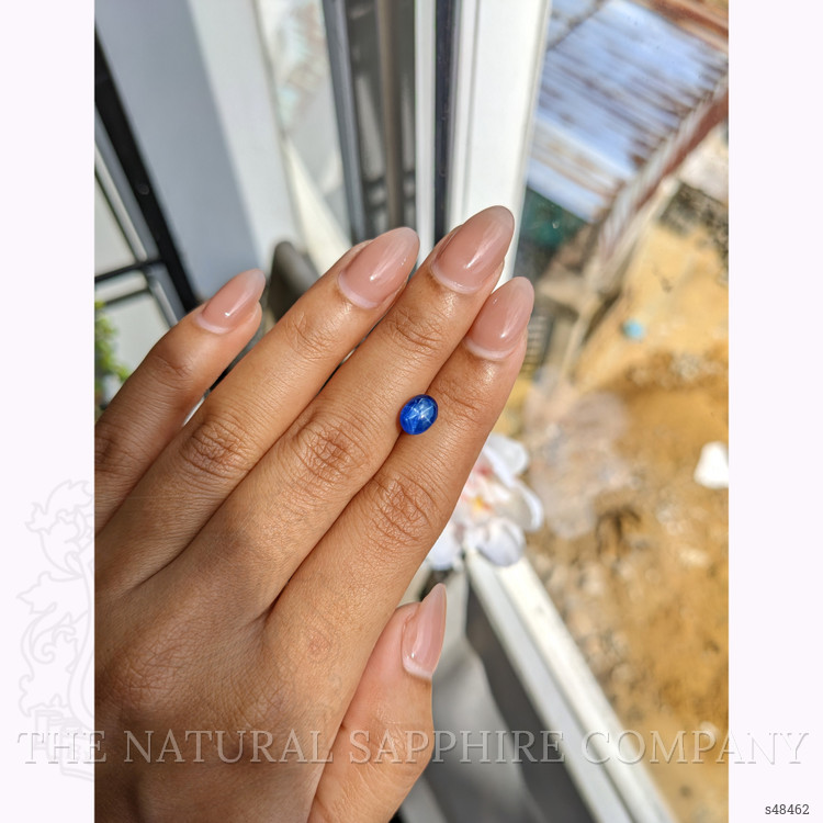 3.05 Ct. Blue Star Sapphire from Ceylon (Sri Lanka)