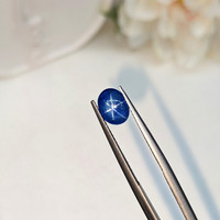 3.05 Ct. Blue Star Sapphire from Ceylon (Sri Lanka) Life Style
